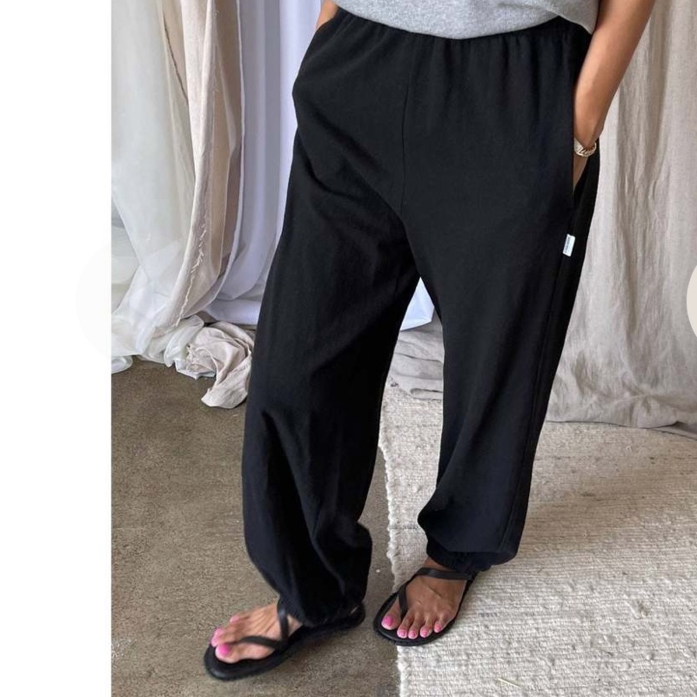Le Bon Shoppe balloon pants - 100% cotton, size small